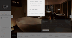 Desktop Screenshot of geisel-privathotels.de